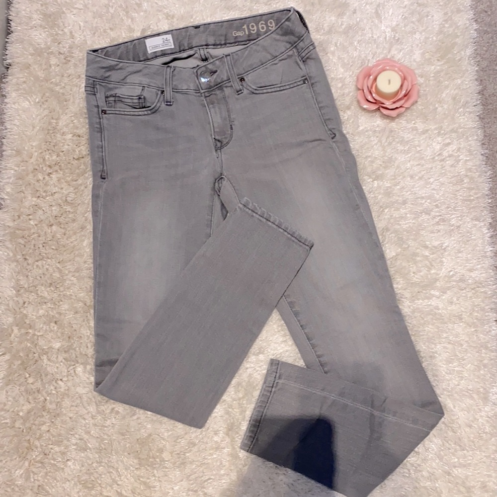 Gap Light Grey Skinny Jeans